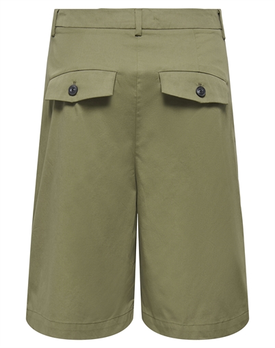 Only - ONLAnny Baggy Bermuda Shorts - Stone Gray